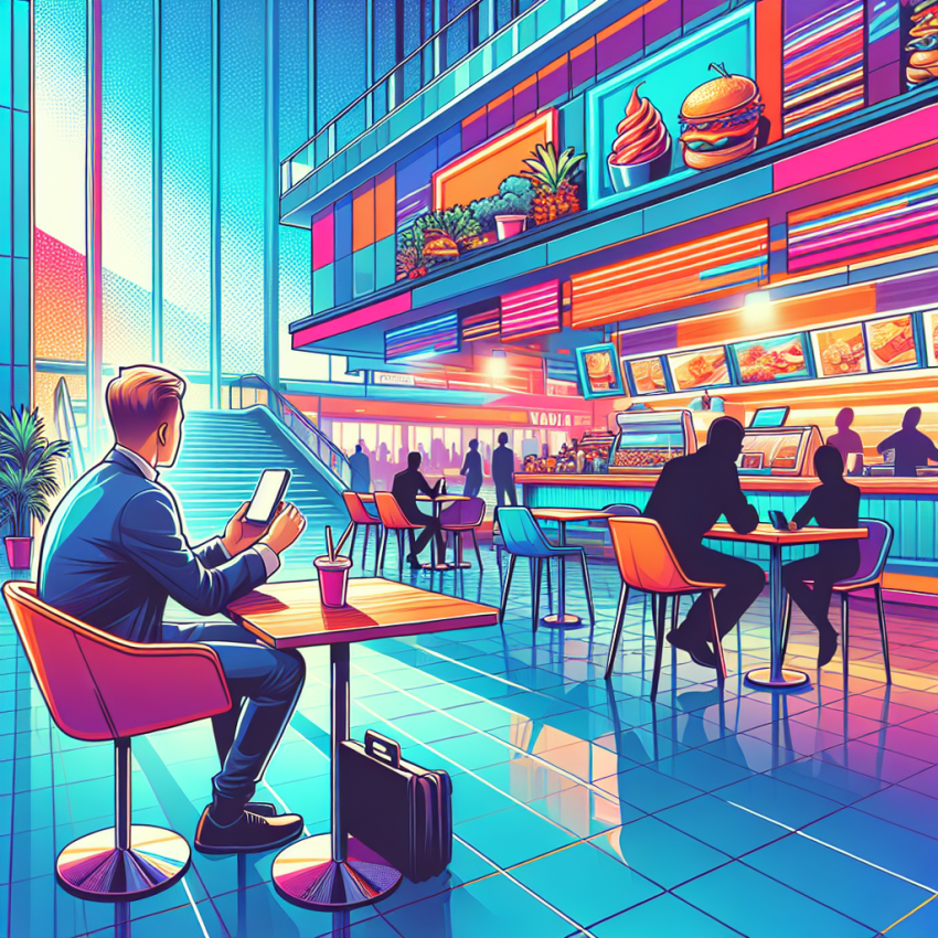 Pagery dla klientów w food courtach