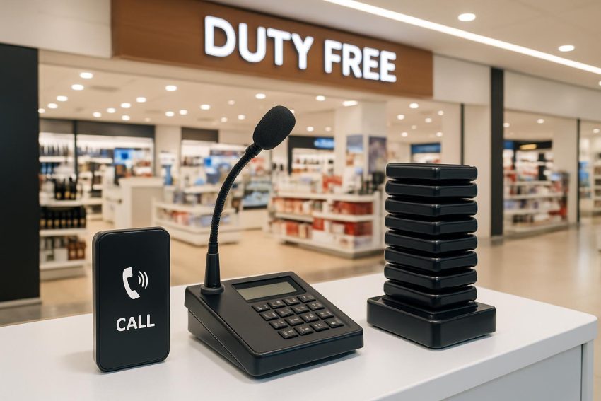 Systemy przywoławcze w strefach duty free