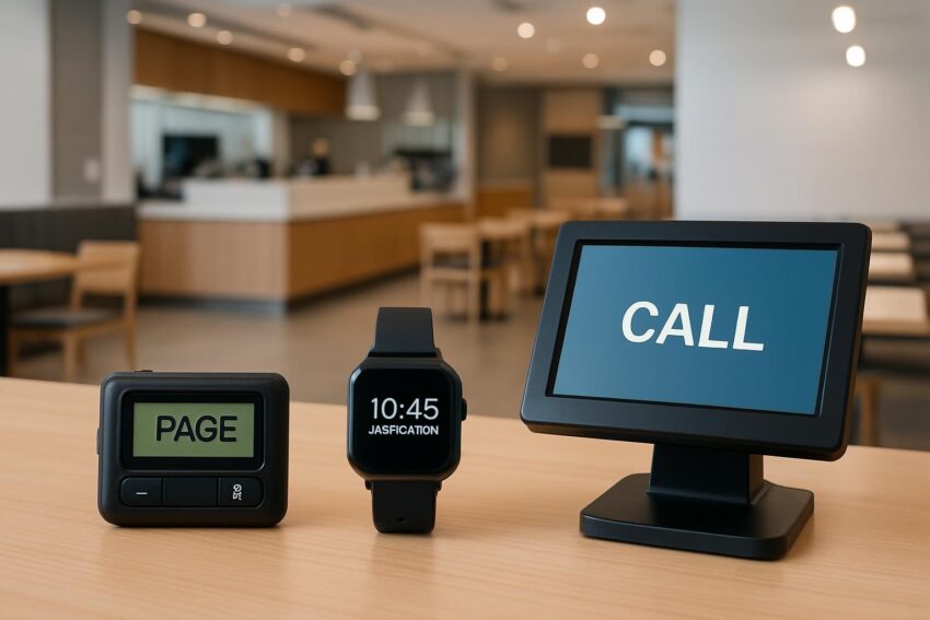 Pager, zegarek czy monitor? Trzy sposoby powiadamiania personelu w gastronomii